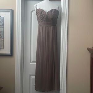 Formal dress worn once.  Freshly dry cleaned